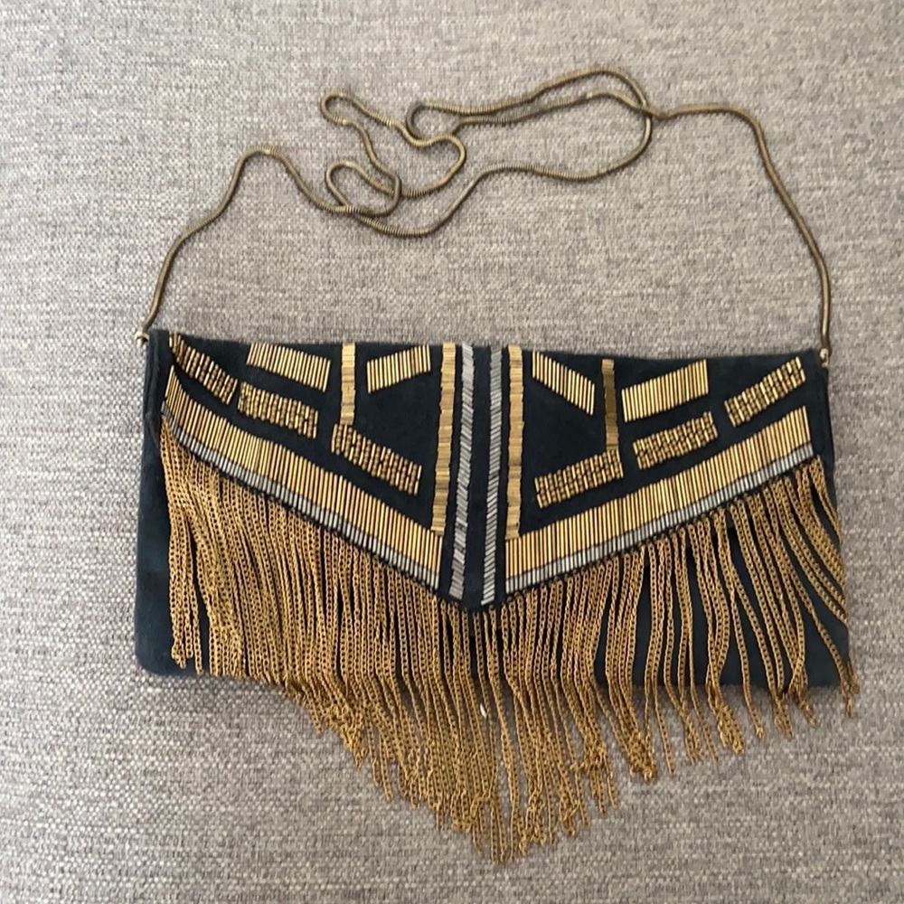 Club Monaco Suede Crossbody